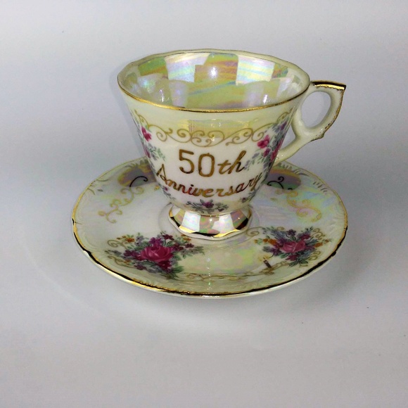 Ardco Dining Teacup Saucer Fine Quality Dallas 50th Poshmark